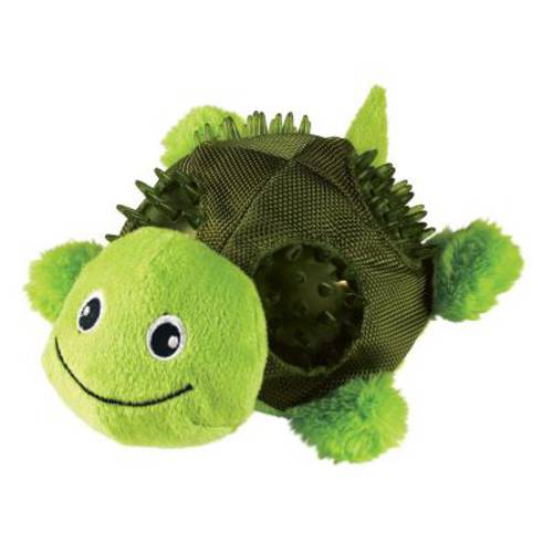KONG Shells Turtle, żółw L, dł. x szer. x wys.: 28 x 21 x 8 cm - Kong