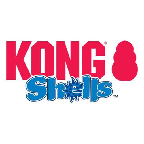 KONG Shells Turtle, żółw L, dł. x szer. x wys.: 28 x 21 x 8 cm - Kong