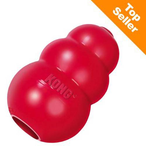 KONG Classic, czerwony M, ok. 8,5 cm - Kong