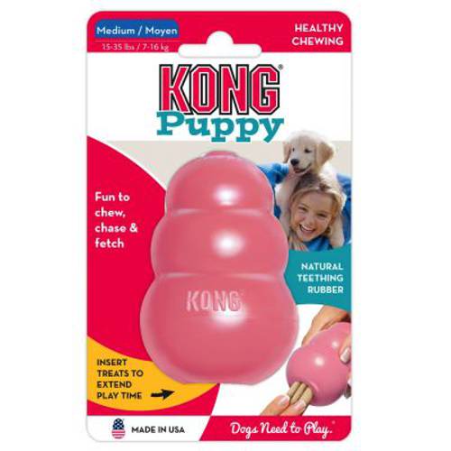 KONG Puppy M, niebieski - Kong