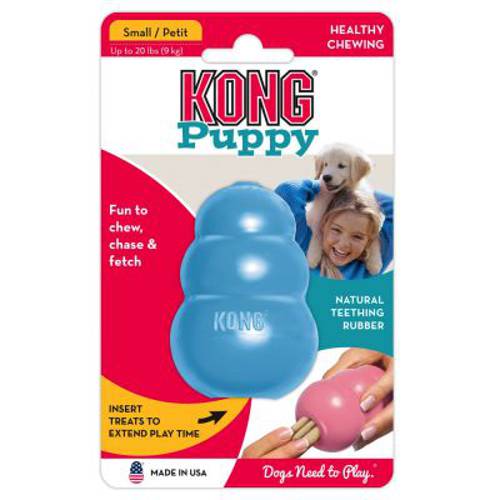 KONG Puppy M, niebieski - Kong