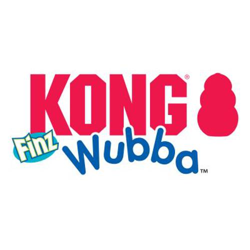 KONG Wubba Finz XL: ok. dł. x szer. x wys.: 40 x 10 x 10 cm, niebiesko-zielona - Kong