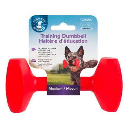 Company of Animals hantel treningowy dla psa, czerwony 1 szt.