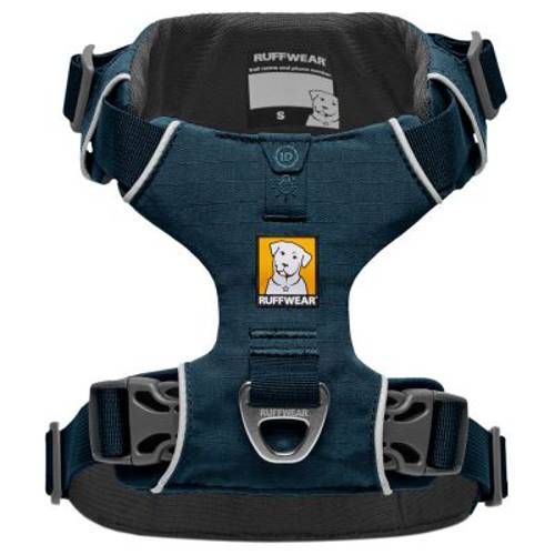 Ruffwear Front Rage, szelki dla psa, ciemnoniebieskie Rozmiar M: obwód klatki piersiowej: 69 - 81 cm, szerokość: 29 mm - Ruffwear