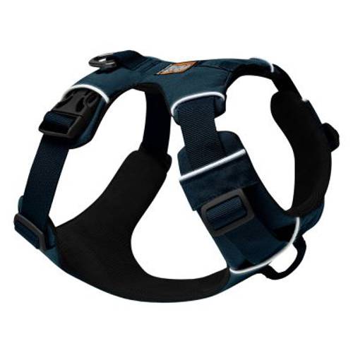 Ruffwear Front Rage, szelki dla psa, ciemnoniebieskie Rozmiar M: obwód klatki piersiowej: 69 - 81 cm, szerokość: 29 mm - Ruffwear