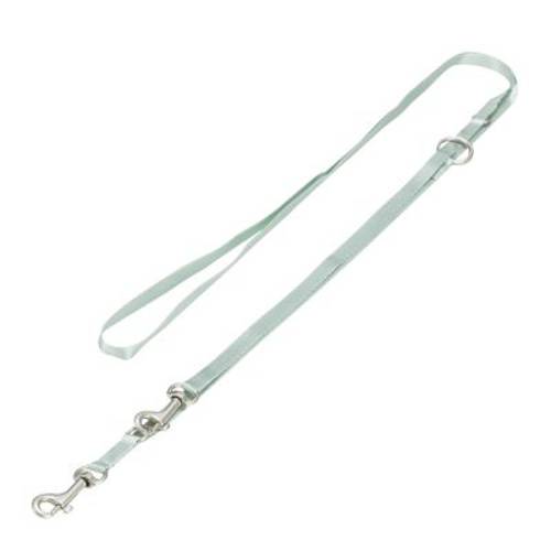 Trixie Miękkie szelki dla szczeniąt ze smyczą 26-34 cm/10 mm, 200 cm, jasnoszary - Trixie
