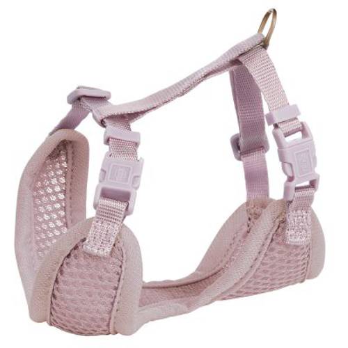 Trixie Miękkie szelki dla szczeniąt ze smyczą 26-34 cm/10 mm, 200 cm, jasnoszary - Trixie
