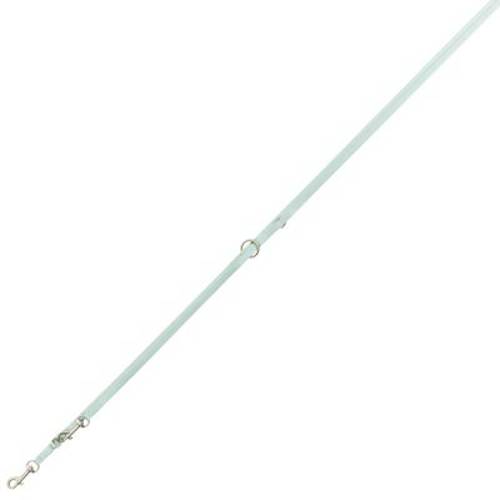 Trixie Miękkie szelki dla szczeniąt ze smyczą 26-34 cm/10 mm, 200 cm, liliowy - 