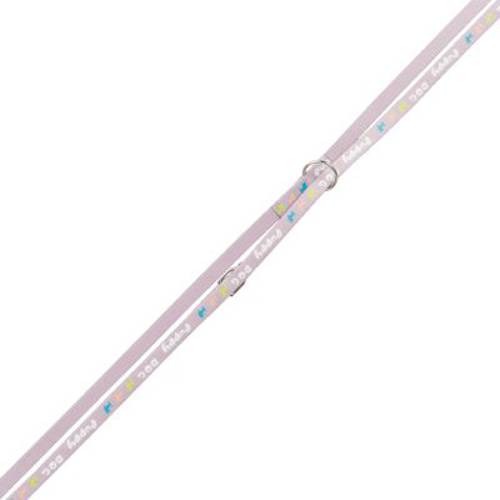 Trixie Junior Szelki ze smyczą dla szczeniąt 23-34 cm/8 mm, 200 cm, jasnoszary - Trixie