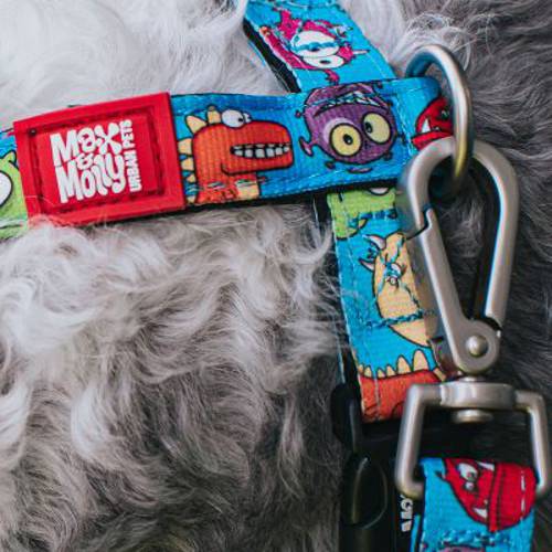 Max & Molly Szelki typu H, Little Monsters Rozmiar S: Obwód klatki piersiowej 41-52 cm - Max Molly