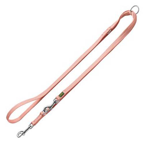 Smycz regulowana HUNTER Tripoli, jasnoróżowa Dł. x szer.: 200 x 1 cm - Hunter