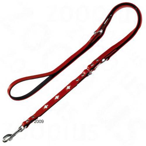 HUNTER Swiss smycz dla psa, regulowana Dł. x szer.: 200 x 1,8 cm - Hunter