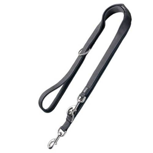 Smycz HUNTER Divo & Maldon, szara Dł. x szer.: 190 x 2 cm - Hunter
