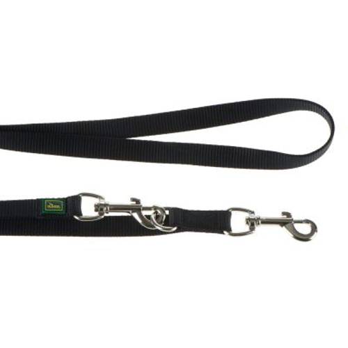 Smycz HUNTER Vario Basic, czarna Dł. x szer.: 200 x 2 cm - Hunter