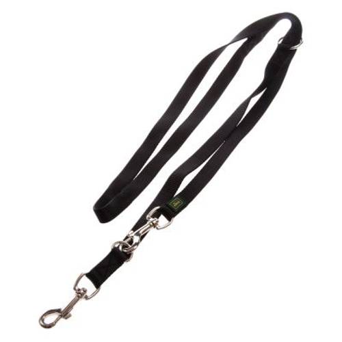 Smycz HUNTER Vario Basic, czarna Dł. x szer.: 200 x 2 cm - Hunter