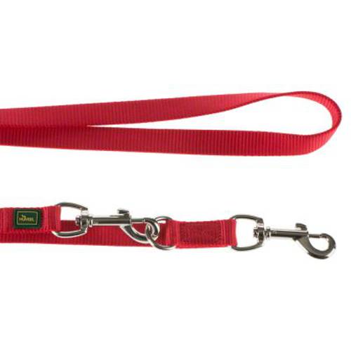 Smycz HUNTER Vario Basic, czerwona Dł. x szer.: 200 x 2 cm - Hunter