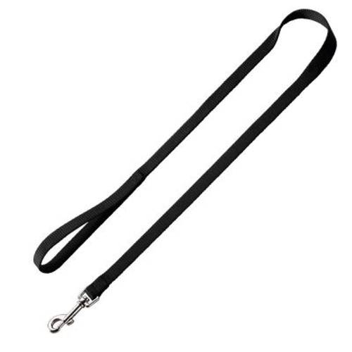 Smycz nylonowa HUNTER Ecco Sport, czarna Dł. x szer.: 200 x 1,5 cm, regulowana - Hunter