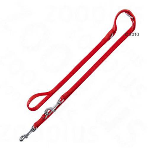 Smycz nylonowa HUNTER Ecco Sport, czerwona Dł. x szer.: 200 x 1,5 cm - Hunter