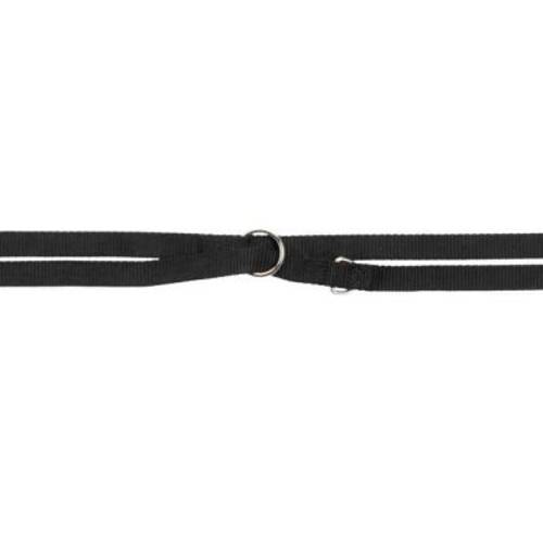 Trixie Premium Smycz przedłużana, czarna Rozmiar XS–S, dł. x szer.: 2 m x 15 mm - Trixie