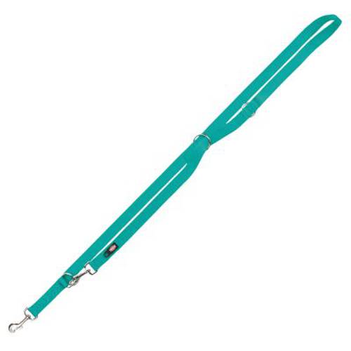 Trixie Premium Smycz przedłużana, morski Rozmiar M–L, dł. x szer.: 2 m x 20 mm - Trixie