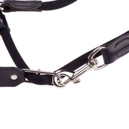 Smycz Hunter Retriever Freestyle, czarna Dł x Ø: 260 x 1 cm - Hunter