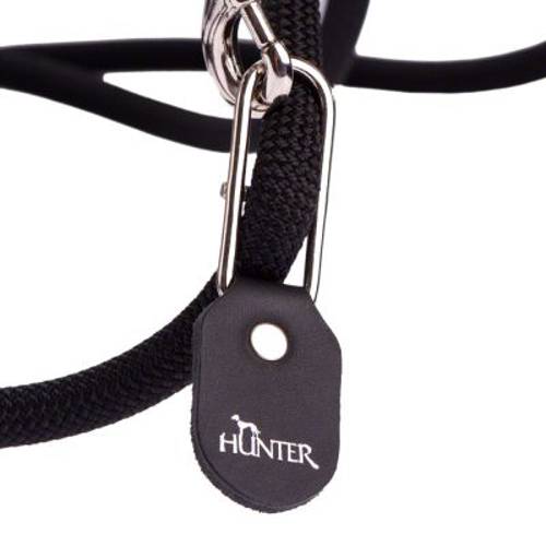 Smycz Hunter Retriever Freestyle, czarna Dł x Ø: 260 x 1 cm - Hunter