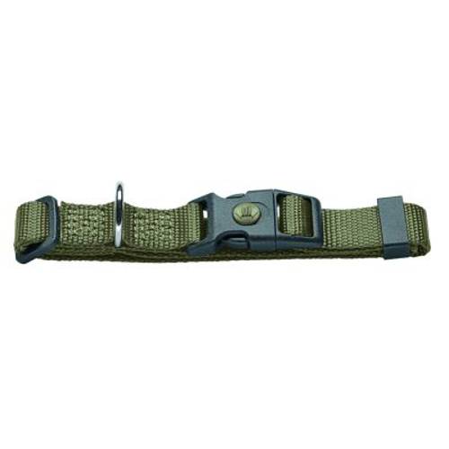 Obroża HUNTER London, oliwkowa Vario Plus, XL, obwód szyi: 39-64 cm, szer. 25 mm - Hunter