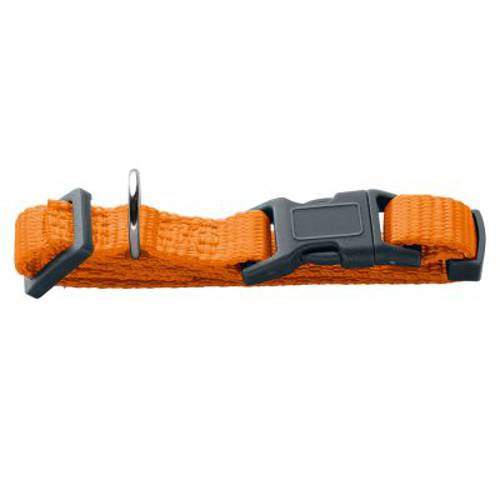Obroża HUNTER London, pomarańczowa Vario Plus, L, obwód szyi: 34-56 cm, szer. 20 mm - Hunter