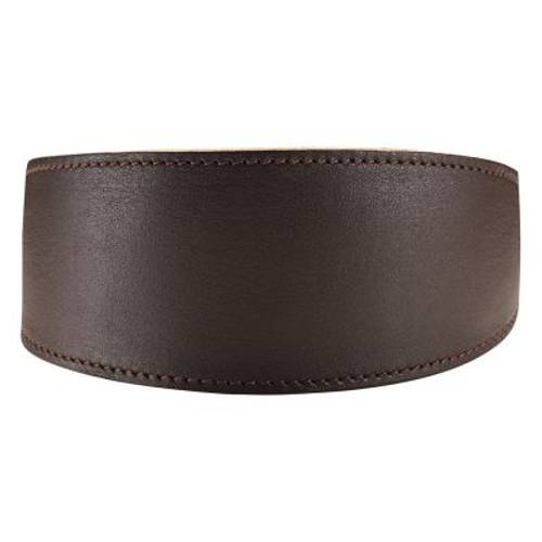 HUNTER Obroża dla chartów Super Soft, ciemnobrązowa Rozmiar M, obwód szyi: 41-48 cm, szer.: 65 mm - Hunter