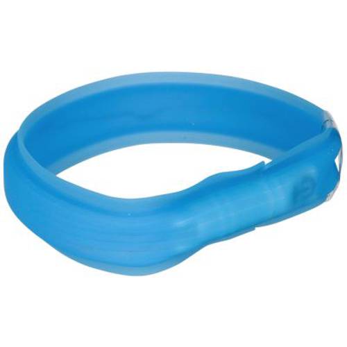 Obroża LED Trixie USB Flash, długa sierść Dł. x szer.: 70 cm x 3 cm - Trixie