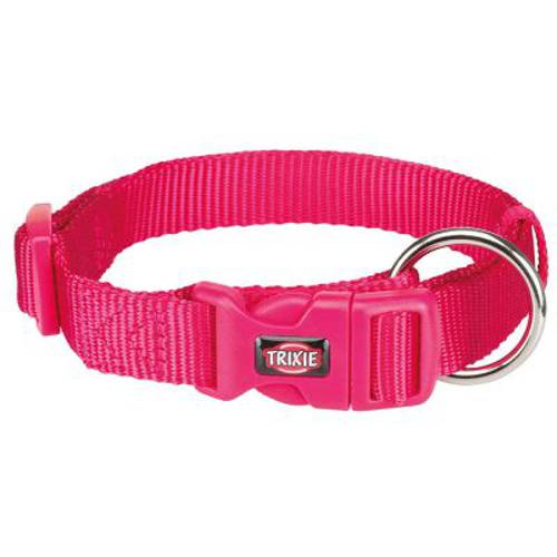 Trixie Premium obroża, fuksja XXS - XS, obwód szyi: 15 - 25 cm, szer.: 10 mm - Trixie