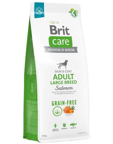 BRIT Care Grain-free Adult Large Breed Salmon 12kg bezzbożowa karma dla psów dużych łosoś