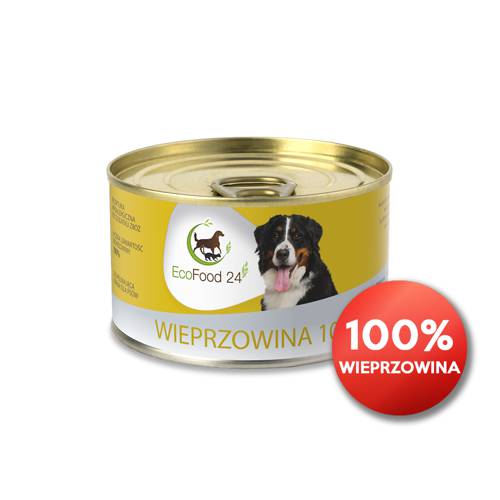 Konserwa dla psa - Wieprzowina 100% 850g