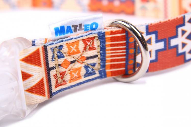 Obroża Klamra LED - Boho 0552 25MM 0CM 38-65CM - matteo-company