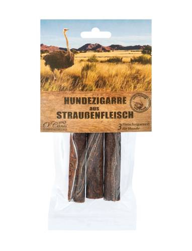 O'Canis Oryginalne cygara ze strusia - 3szt. przysmak dla psa 73g - O'Canis