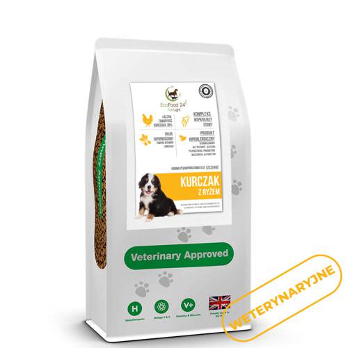 Karma sucha dla psa - Kurczak z ryżem 2kg - EcoFood24
