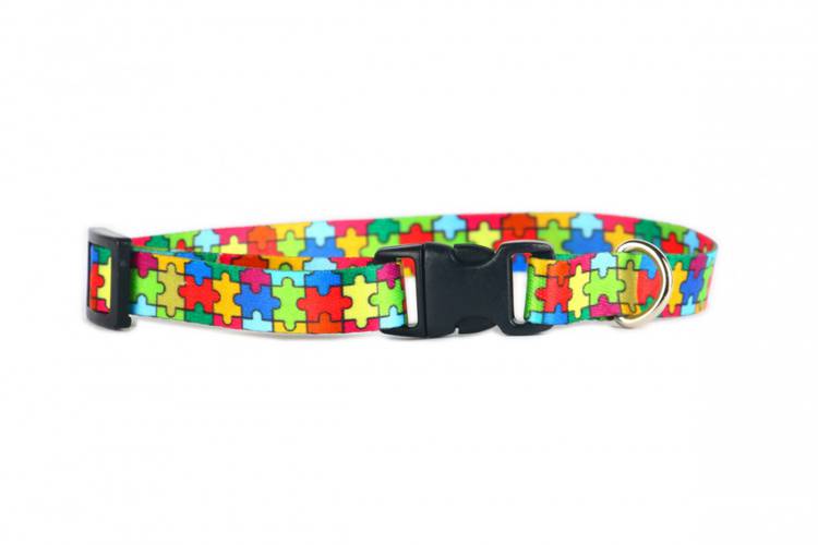 Obroża Klamra Plastikowa - Puzzle 0517 30MM 40-70CM - matteo-company