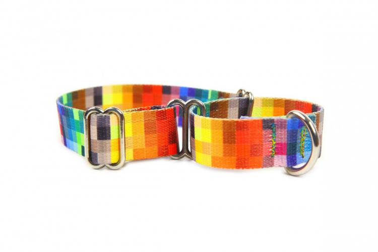 Obroża Zaciskowa Martingale Piksele 0593 40MM 36-50CM - matteo-company