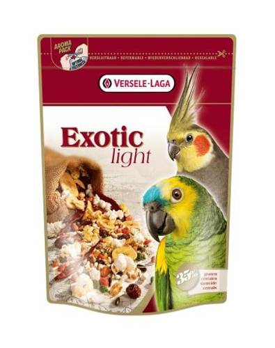 VERSELE-LAGA Mieszanka Z Prażonymi Ziarnami dla papug Exotic Light 750 g