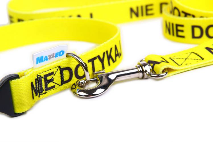 Obroża Klamra Plastikowa – NIE DOTYKAJ 0518 30MM 40-70CM - matteo-company