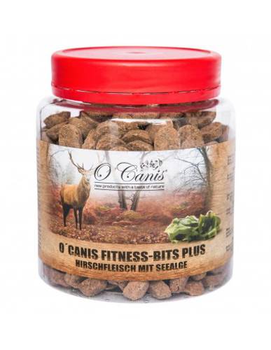 O'canis Fitness Bits PLUS Jeleń z Selerem 300g dobre przysmaki dla psa - O'Canis