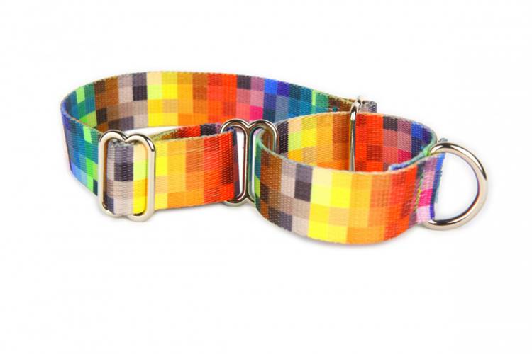 Obroża Zaciskowa Martingale Piksele 0593 40MM 36-50CM - matteo-company