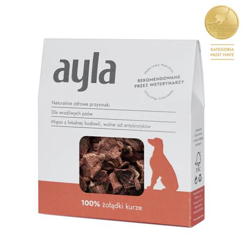 Przysmaki dla psa Ayla | Żołądki kurze